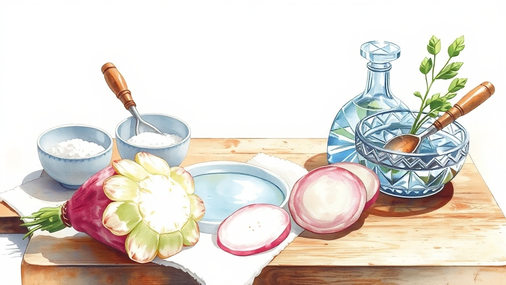 3가지 쓴맛 제거 방법 (watercolor 스타일)