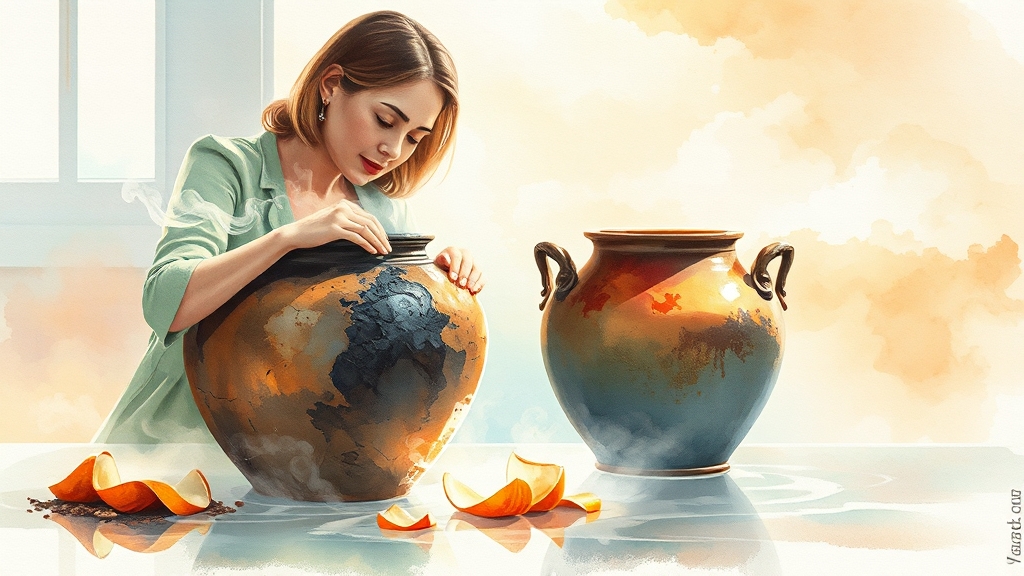 기타 생활 재료 활용법 (watercolor 스타일)