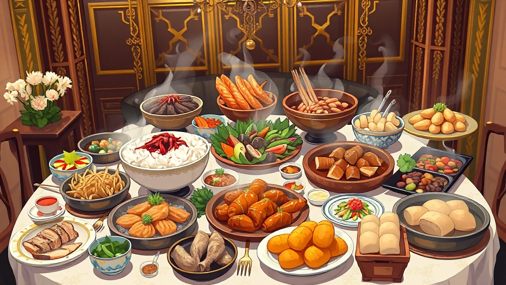 특별한 날 레시피 (illustration 스타일)