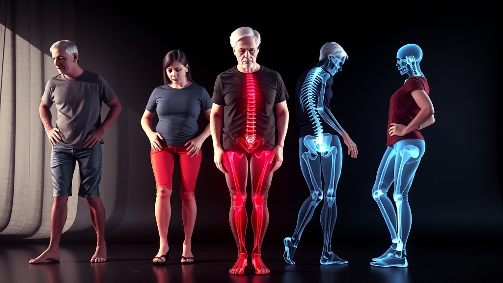 오다리가 건강에 주는 영향 (realistic 스타일)