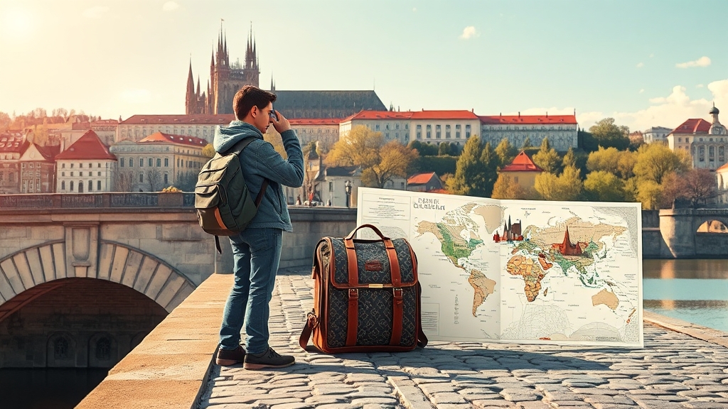 프라하 투어 개요 (realistic 스타일)