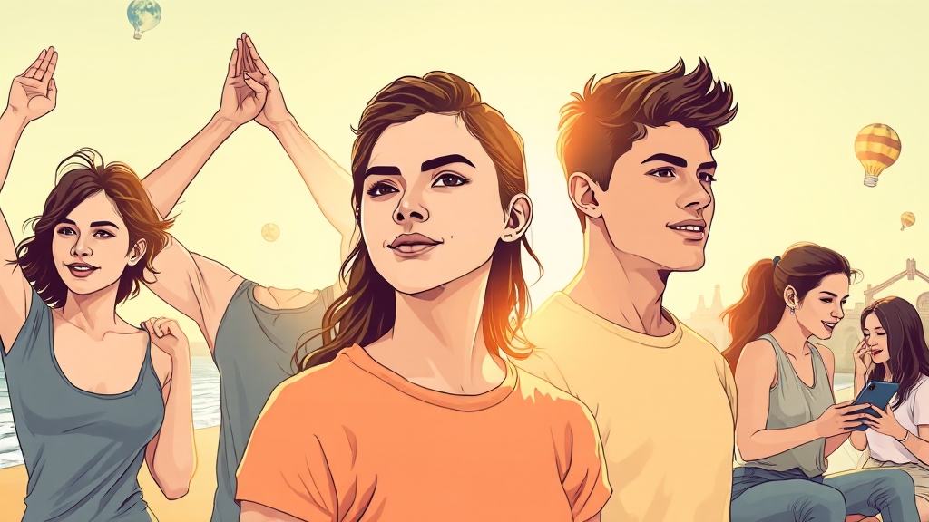 20대, 성관계 대신 뭘 할까? (illustration 스타일)