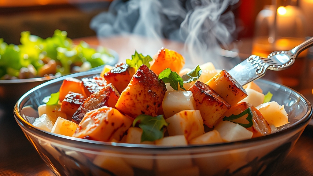 냉동 두부 활용, 꿀팁 레시피 (watercolor 스타일)