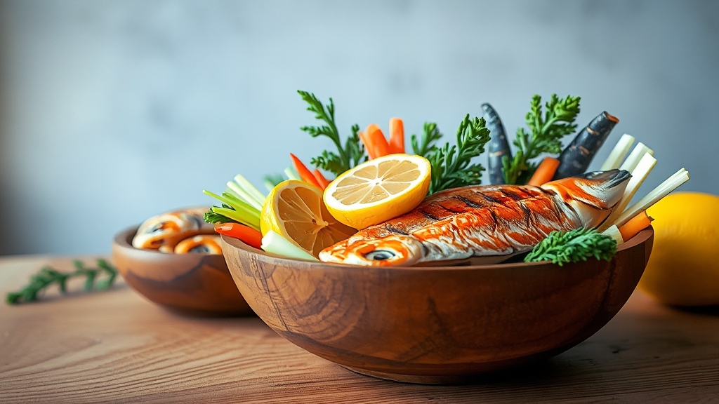 건강하게 즐기는 해산물 요리법 (realistic 스타일)