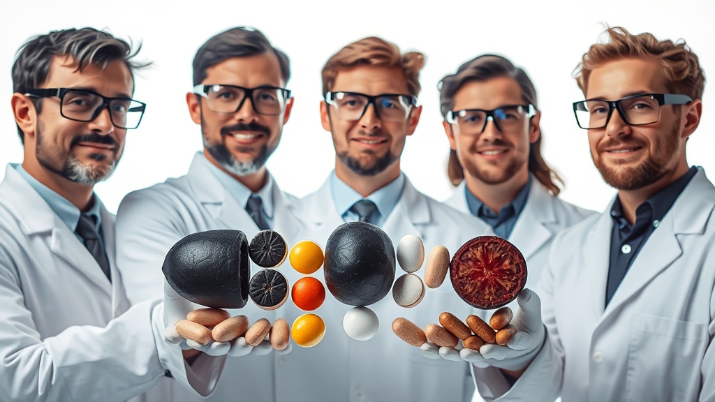 비아그라와 유사 제품 비교 (realistic 스타일)