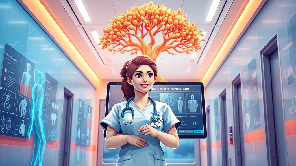 사이버연수원, 왜 중요할까요? (illustration 스타일)