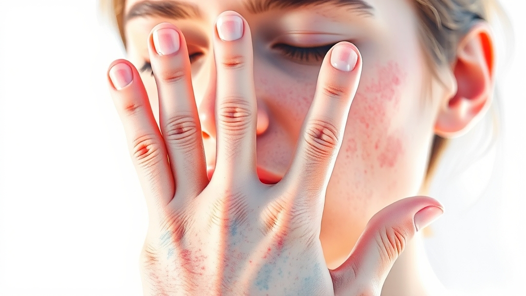 눈 피로 완화 지압 & 운동 (watercolor 스타일)