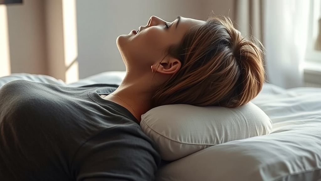 경추 베개, 왜 필요할까? (realistic 스타일)