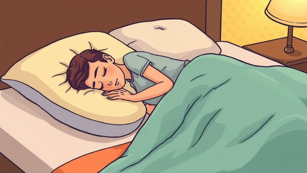 내 목에 맞는 베개 고르는 법 (cartoon 스타일)