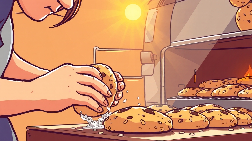 단계별 쿠키 만들기 (cartoon 스타일)