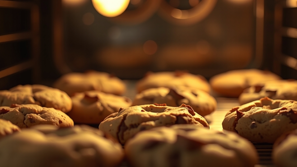 완벽한 쿠키 모양과 굽기 팁 (realistic 스타일)