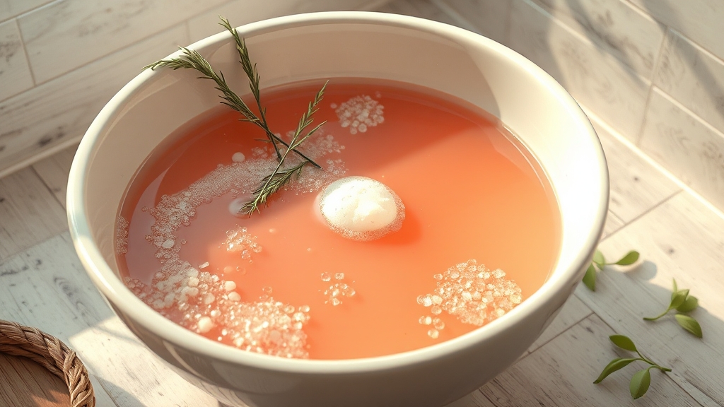 가려움증 완화 방법 (realistic 스타일)