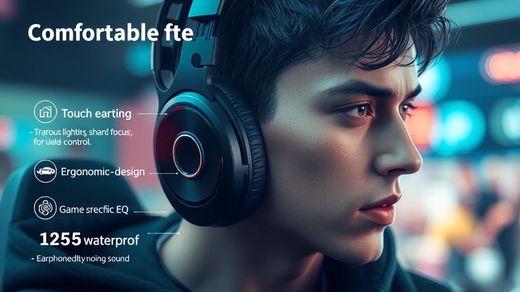 착용감 및 편의 기능 (realistic 스타일)