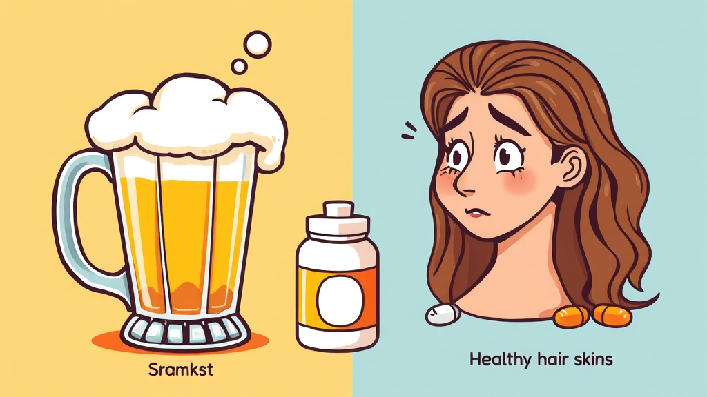 맥주 효모, 섭취 후기는 어때? (cartoon 스타일)