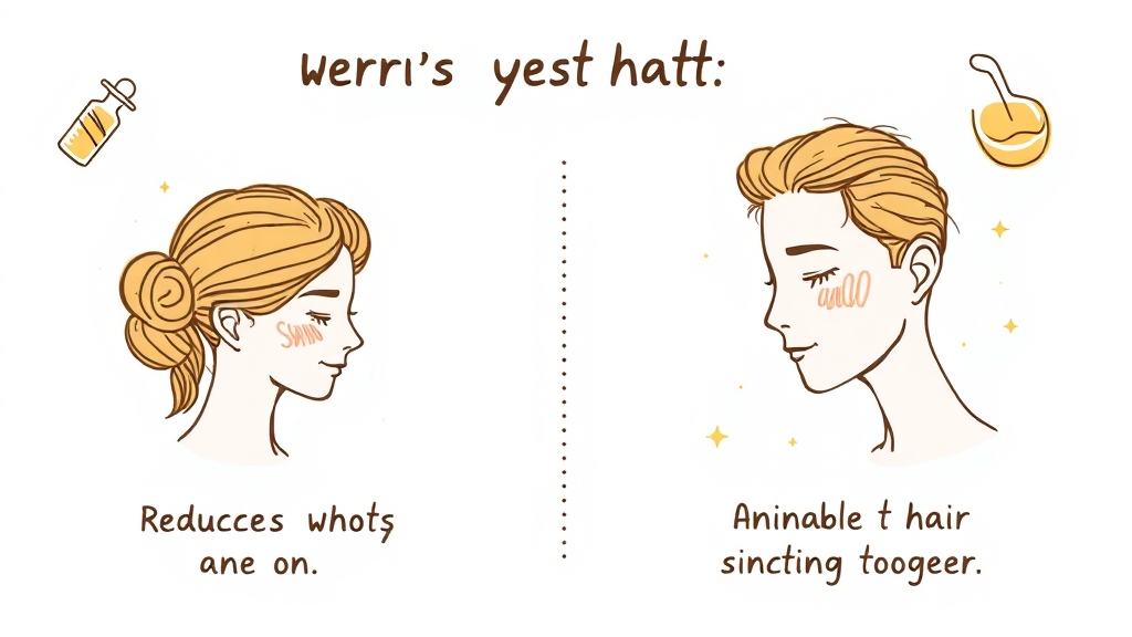 맥주 효모 섭취, 몸에 어떤 변화가? (illustration 스타일)