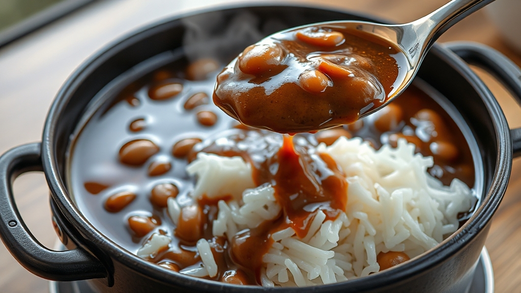 단계별 강된장 만들기 (realistic 스타일)