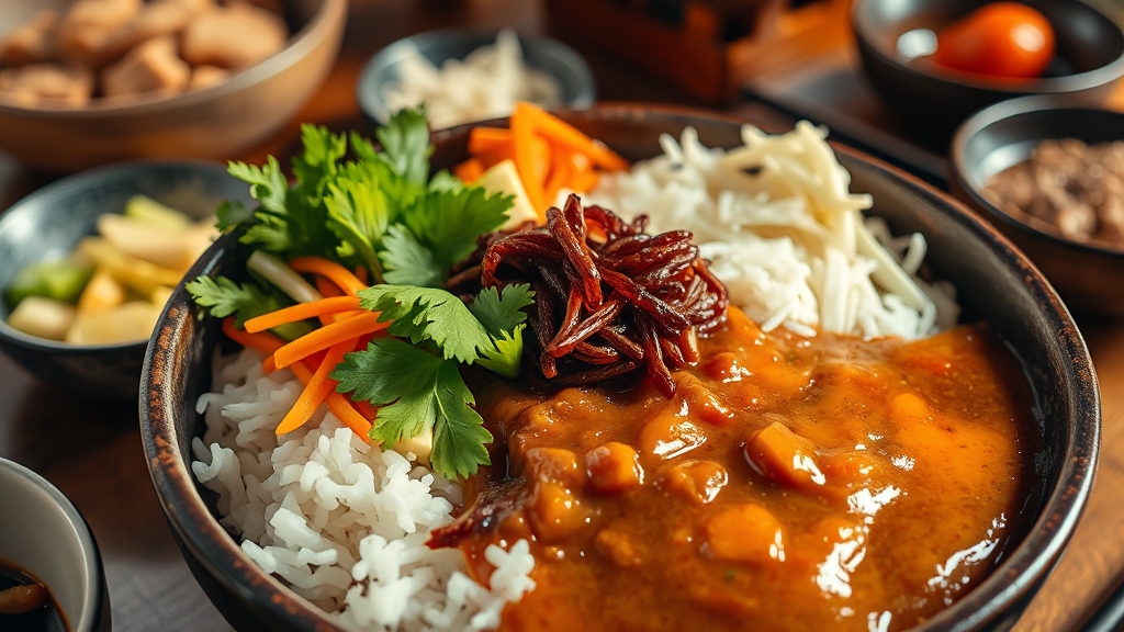 밥상 꿀조합: 활용법 (realistic 스타일)