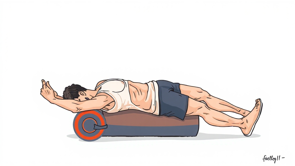 초보자를 위한 운동법 (illustration 스타일)