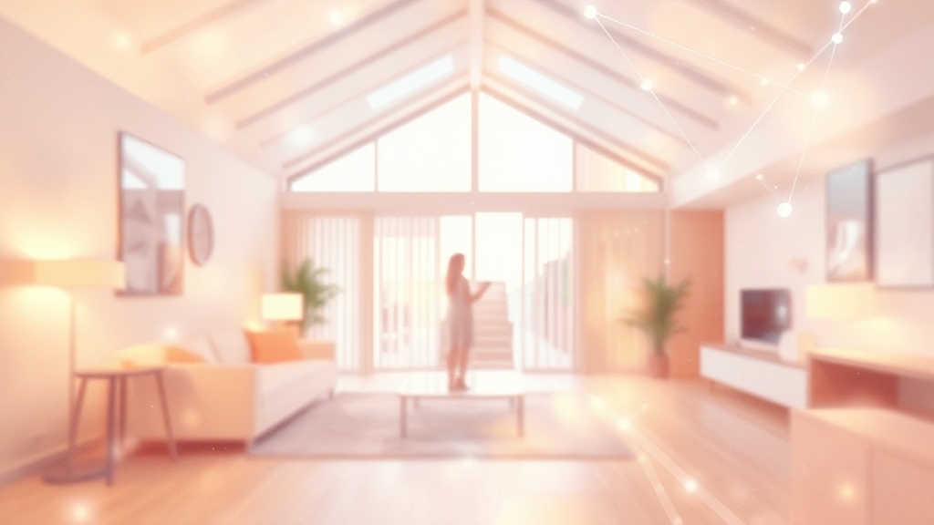 스마트홈 자동화 시스템 구축 (watercolor 스타일)