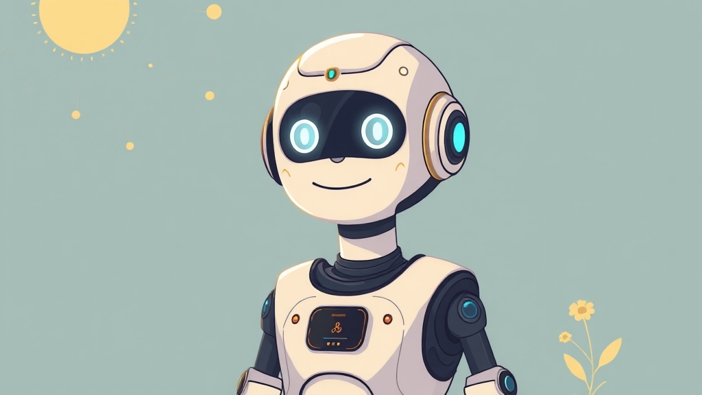 시니어 케어 시장과 '나로'의 역할 (illustration 스타일)