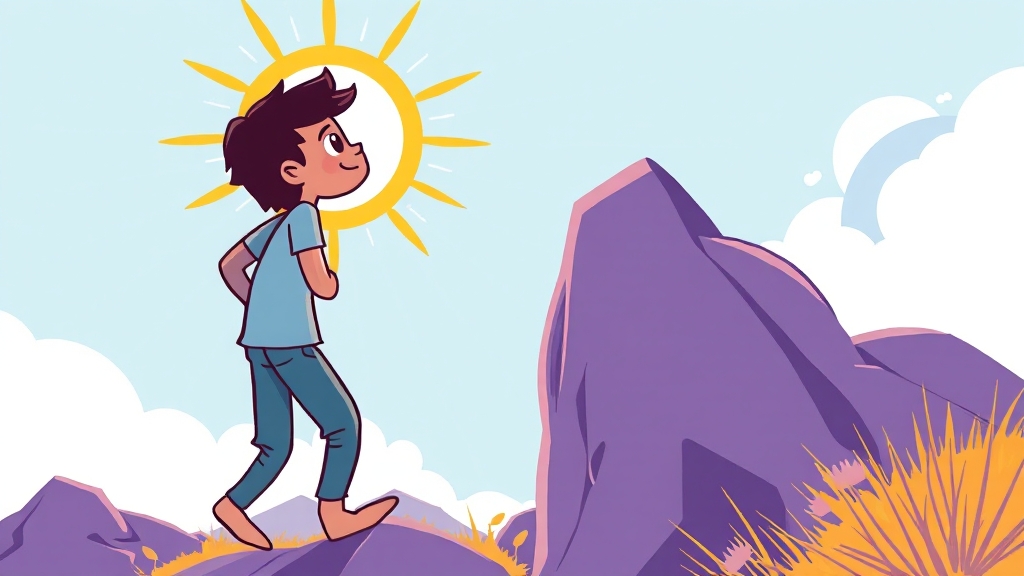 워크아웃 장점 및 한계 (cartoon 스타일)