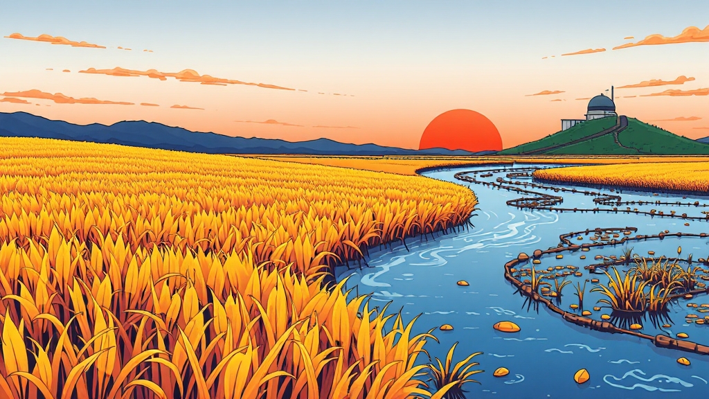 놓치지 말아야 할 순천만습지 핵심 코스 (cartoon 스타일)