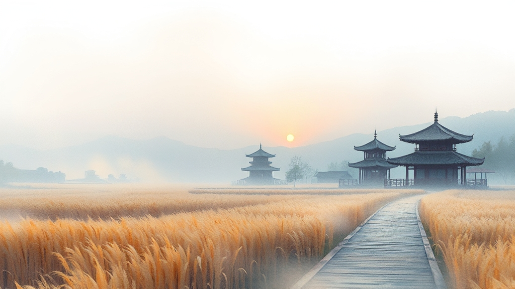 순천만습지 주변 볼거리와 추천 여행 코스 (watercolor 스타일)