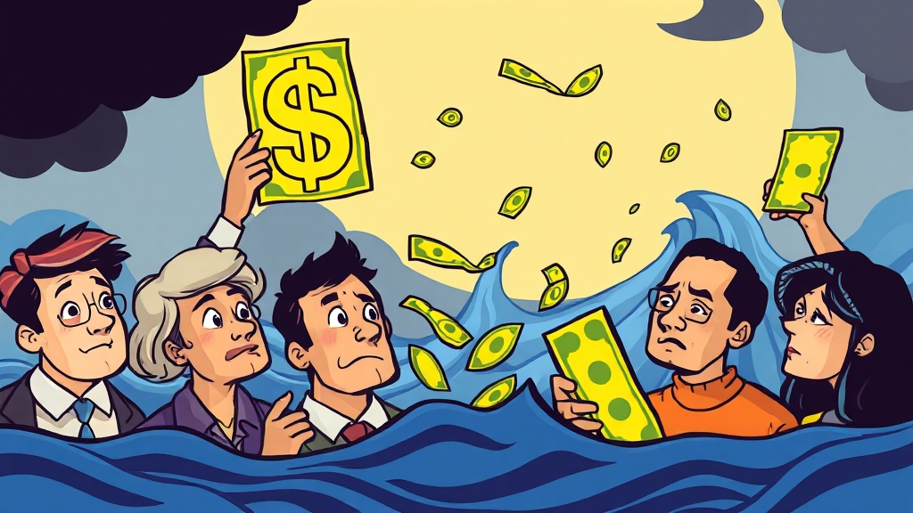 환율 상승의 주요 원인 (cartoon 스타일)