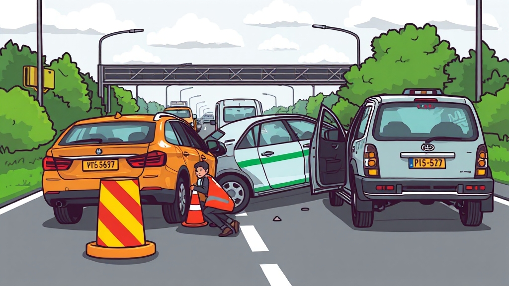 현장 증거 확보: 사진 촬영 (cartoon 스타일)