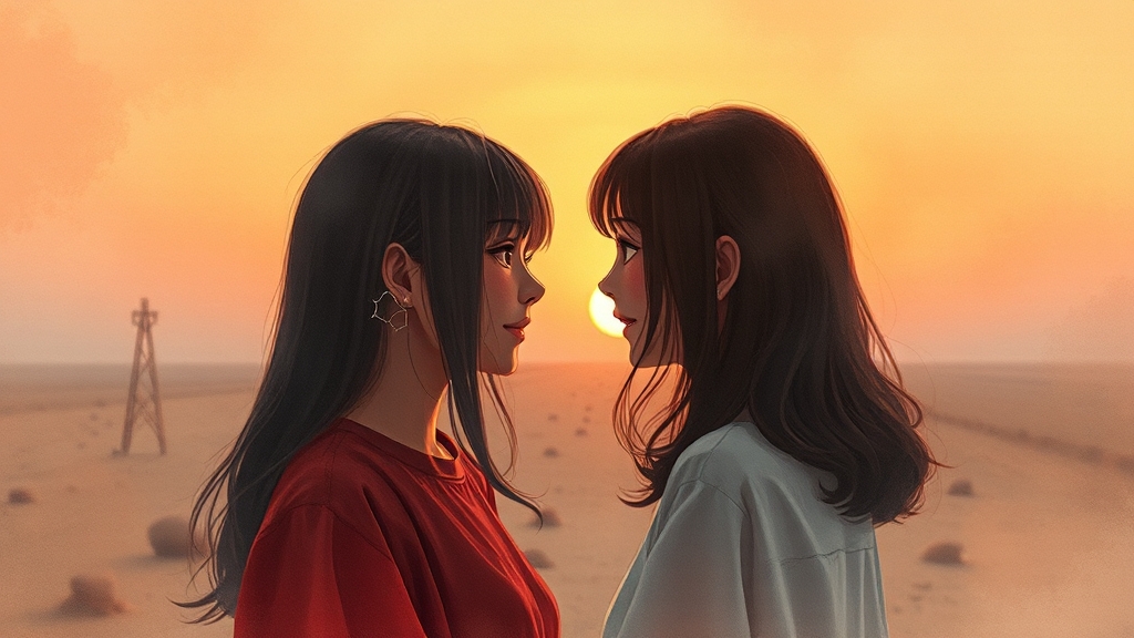 요코 & 아이리, 매력 분석 (watercolor 스타일)