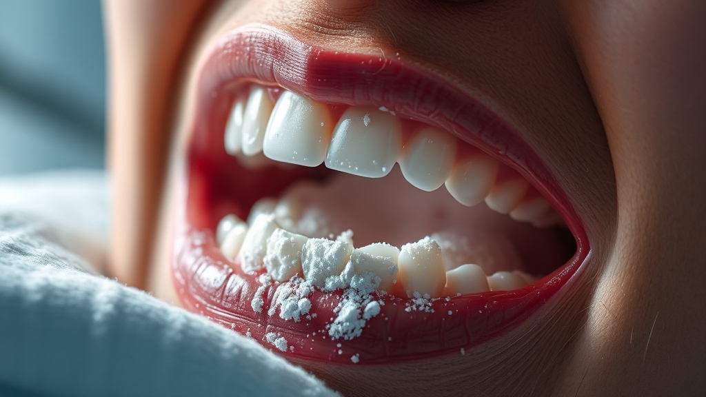 덴톨스 구강유산균 개요 (realistic 스타일)