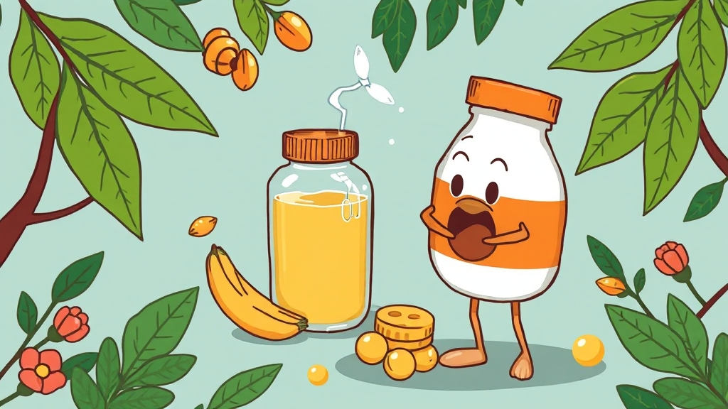 부작용 및 주의사항 (cartoon 스타일)