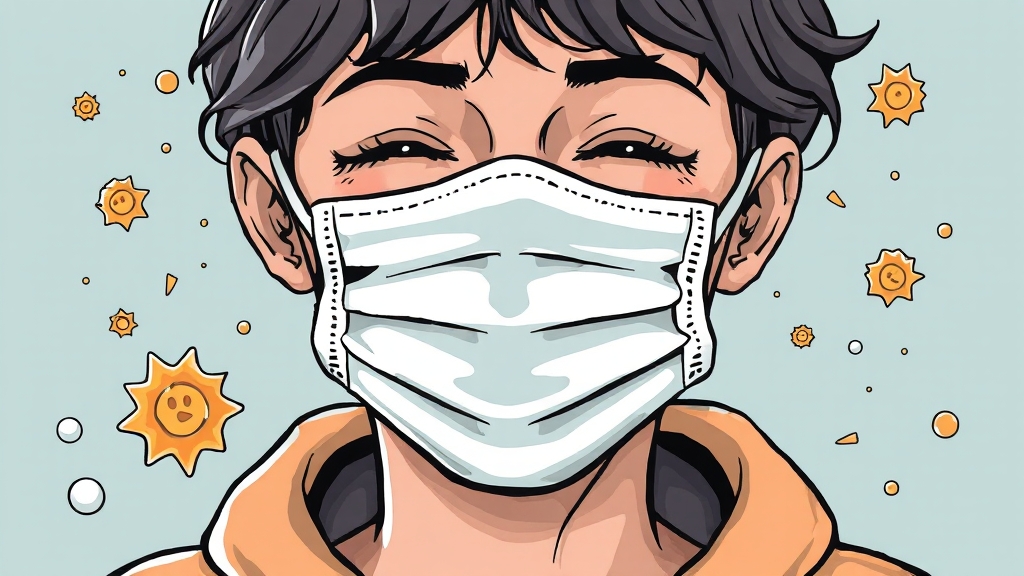 구강 유산균 필요성과 기준 (illustration 스타일)