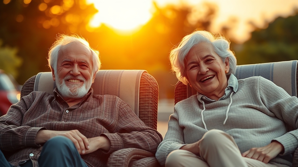 행복한 노후를 위한 재정 설계: 장기적인 관점 (realistic 스타일)