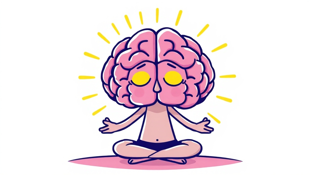 아침 5분 루틴의 힘 (cartoon 스타일)