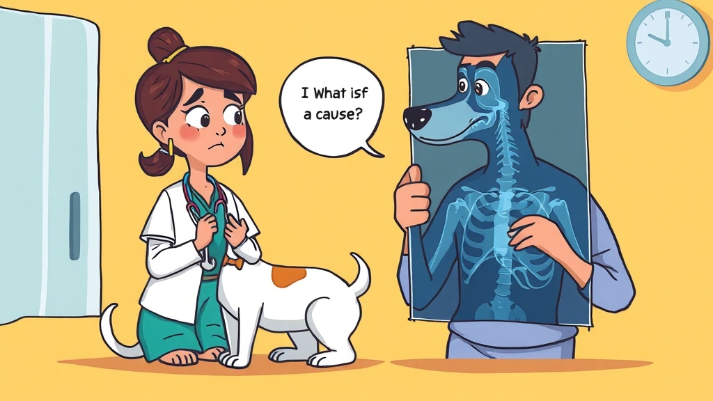 강아지 식습관 문제 진단 (cartoon 스타일)