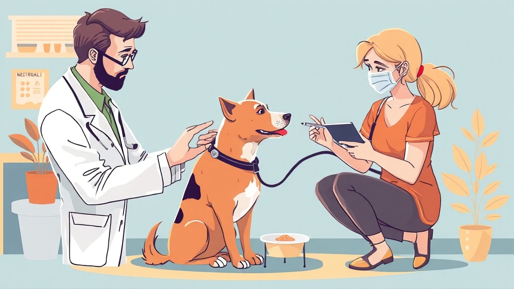 식습관 교정 시 주의사항 (illustration 스타일)