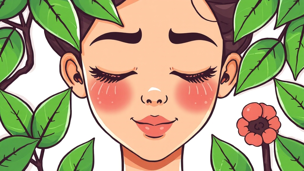 건강한 피부를 위한 마이크로바이옴 관리법 (cartoon 스타일)