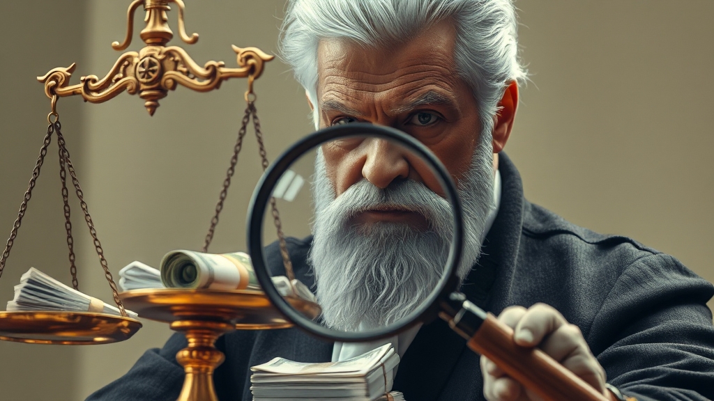 과징금 강화, 왜? (realistic 스타일)