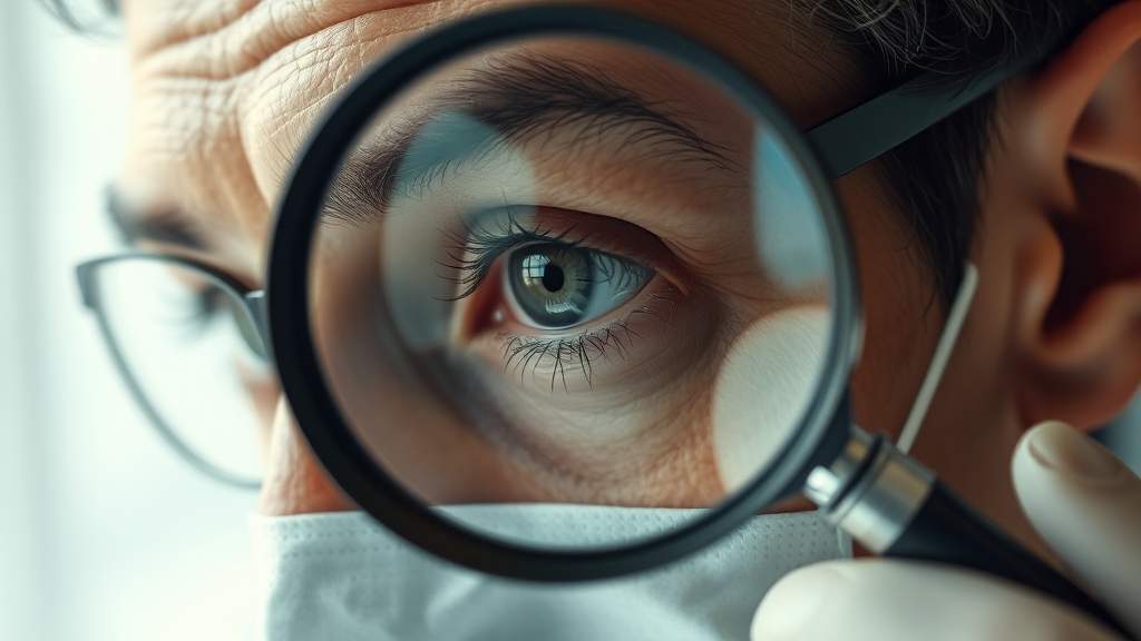 진단 및 감별법 (realistic 스타일)