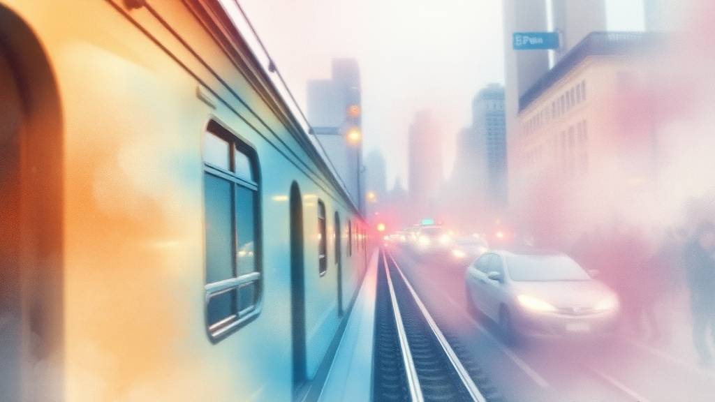 뉴욕 여행 꿀팁: 경비 절약 (watercolor 스타일)