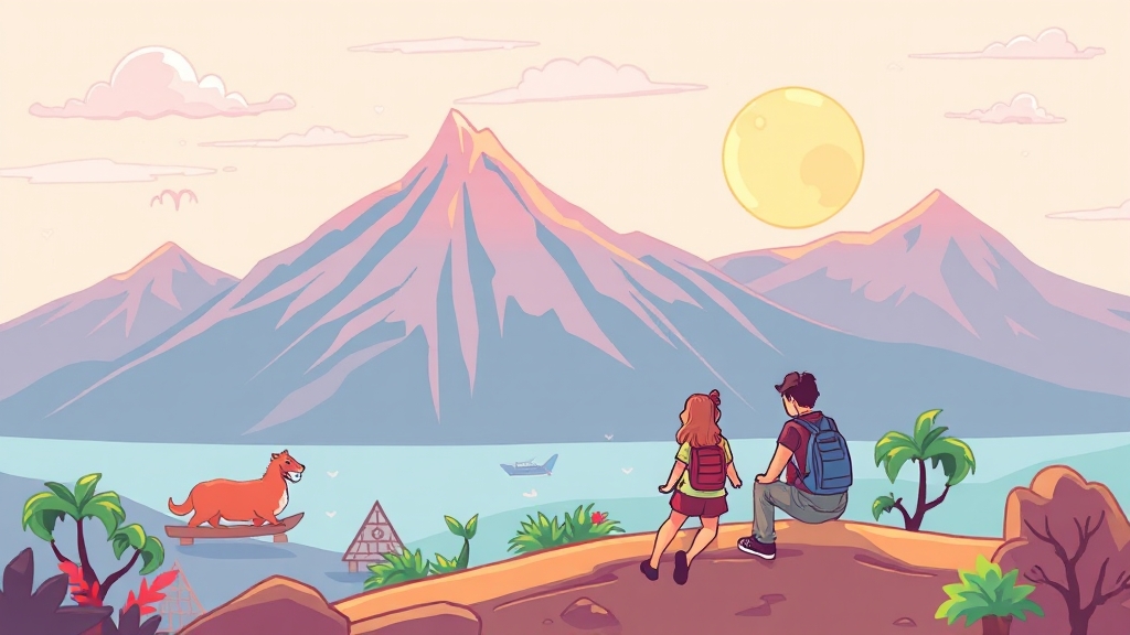 여행을 쉽게 만드는 방법 (cartoon 스타일)