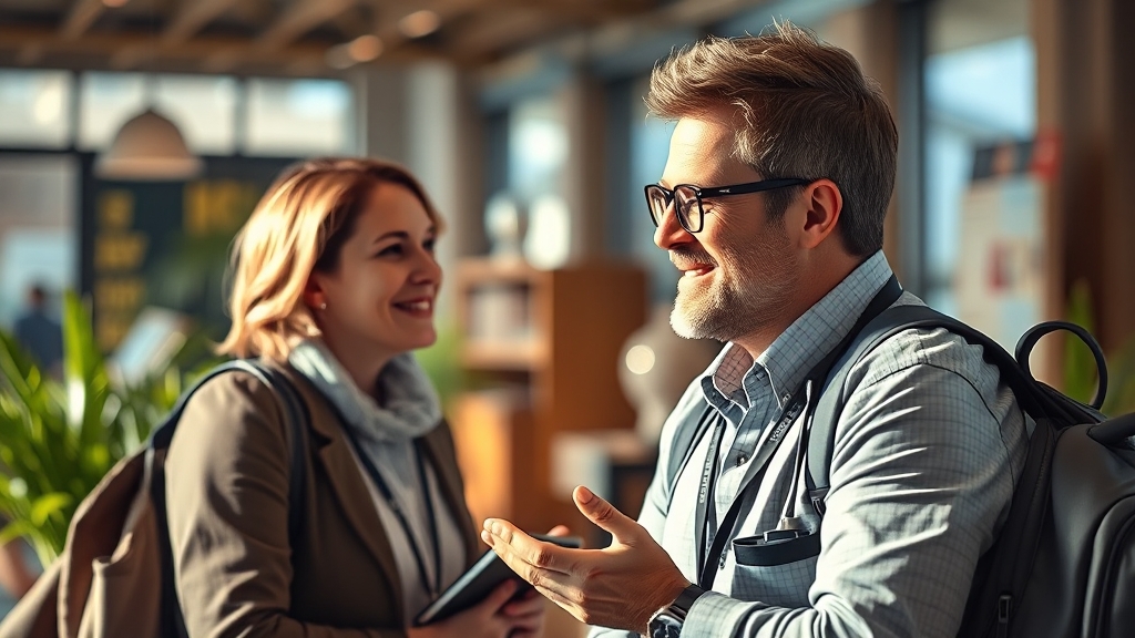 여행 예약 및 상담 서비스 안내 (realistic 스타일)