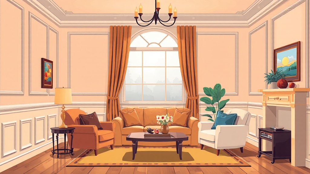 몰딩 활용 인테리어 디자인: 웨인스코팅 & 아트월 (cartoon 스타일)