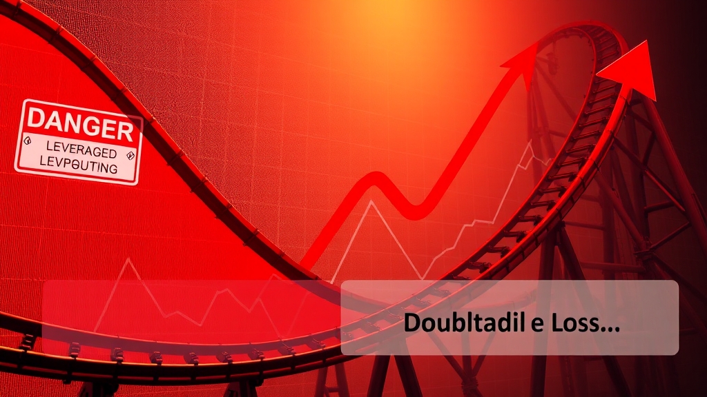 레버리지 ETF 투자 시 유의사항 (realistic 스타일)