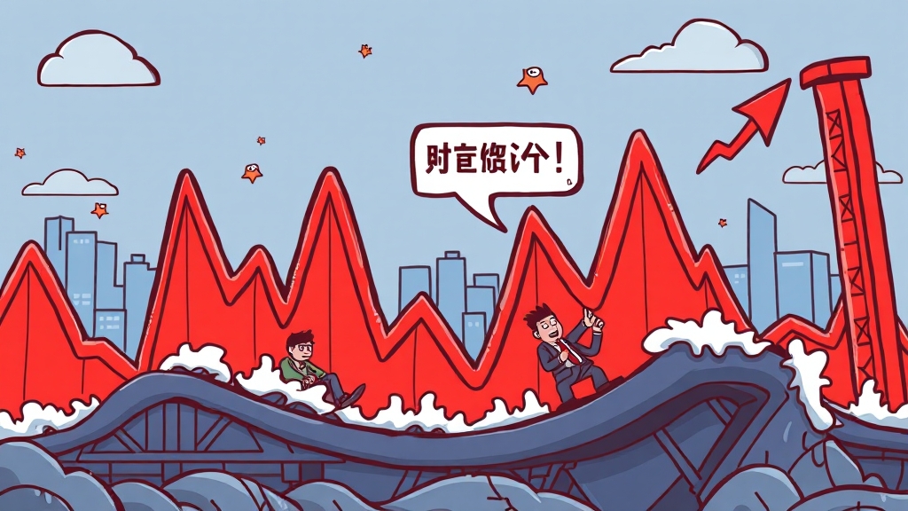 수익률 및 위험성 분석 (cartoon 스타일)