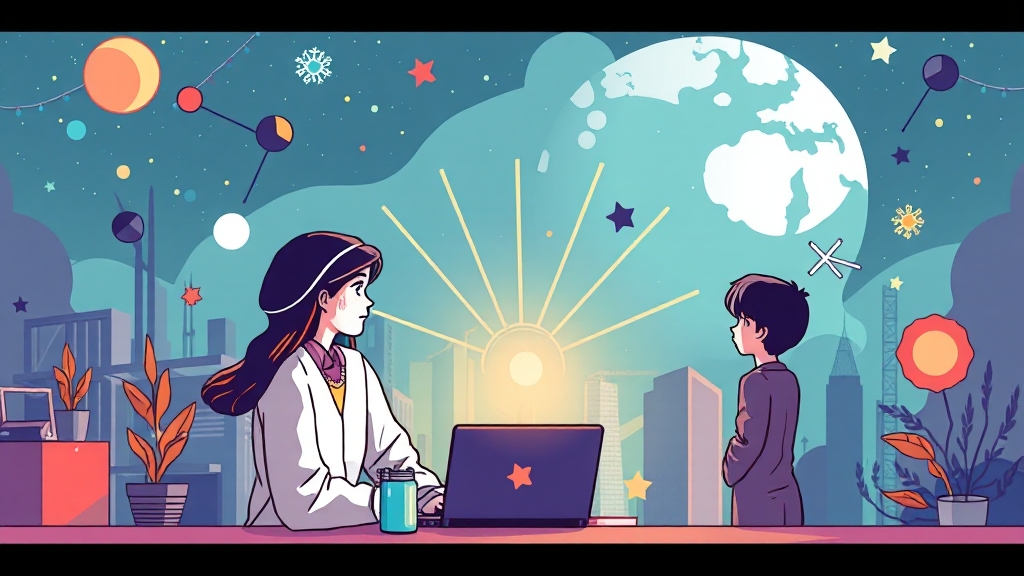 해외 이직 고려 이유 (illustration 스타일)