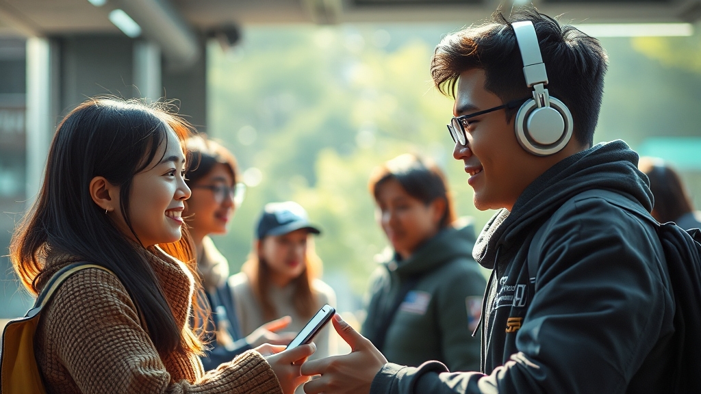 미래 고용 시장 변화와 청년층의 과제 (realistic 스타일)