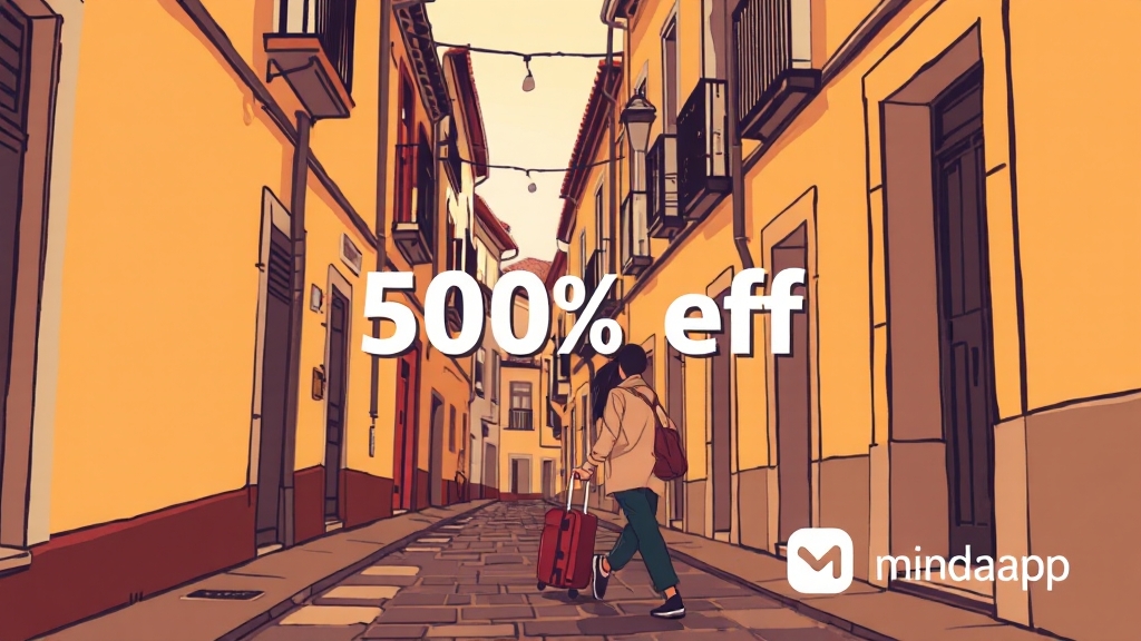 한인 민박 예약 및 할인 정보 (illustration 스타일)