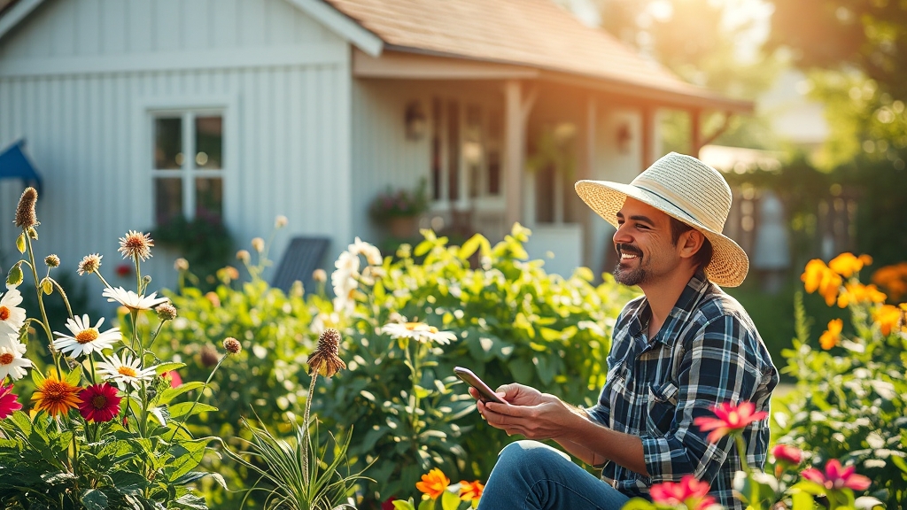 주말농부의 꿈, 현실로! (realistic 스타일)